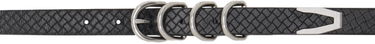 Колани rag & bone Spire Leather Belt Черно | WJW24FB1027EM27, 0
