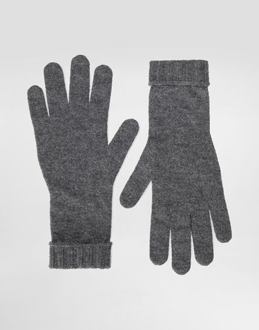 Ръкавици Dolce & Gabbana Dolce & Gabbana Cashmere Knit Gloves Сиво | FX05KZJDVC2N5822, 3