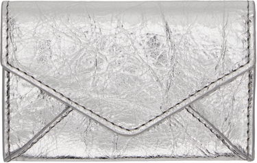 Портфейл Dries Van Noten Dries Van Noten Leather Envelope Card Holder Металик | 251-012103-299, 0