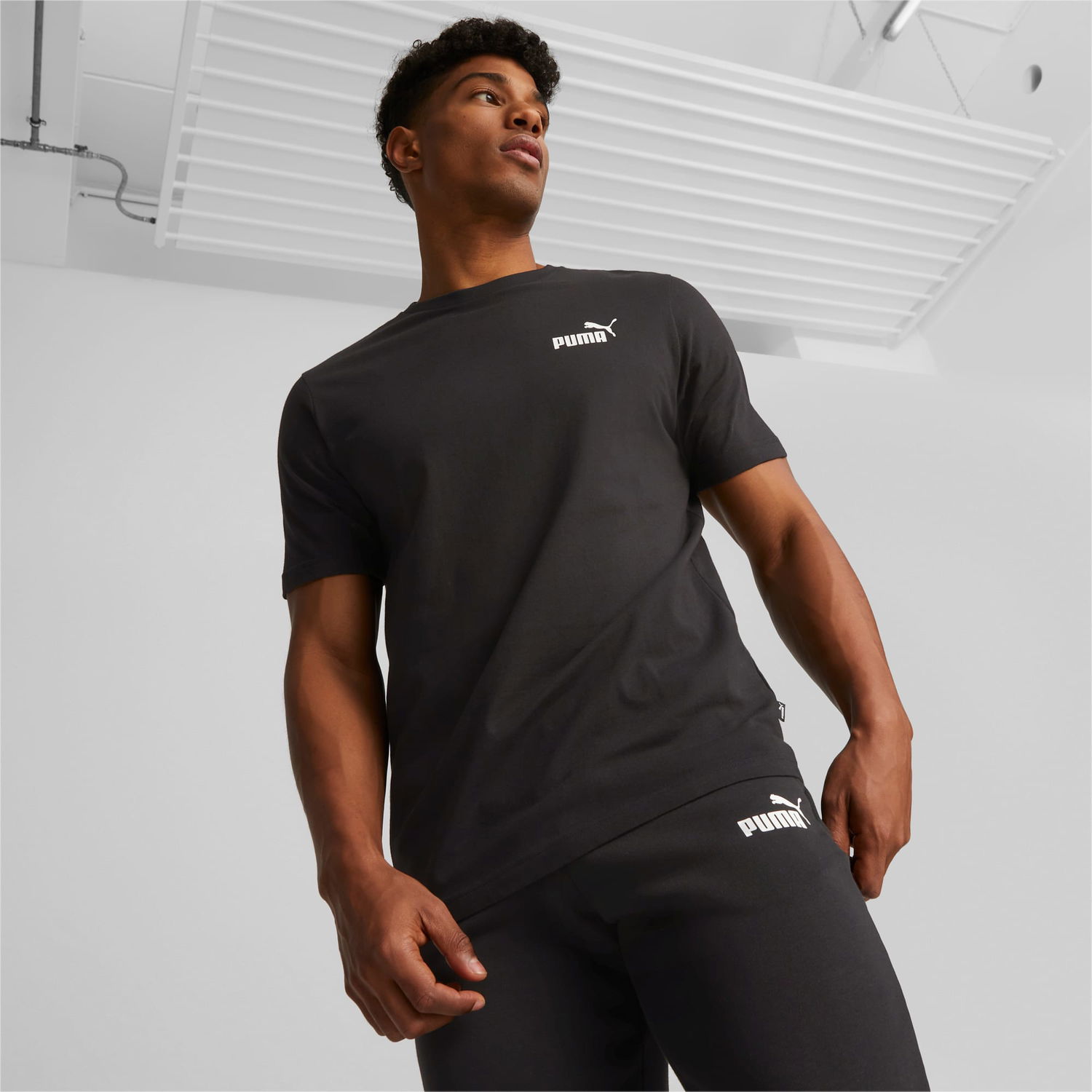 Тениска Puma Essentials Small Logo Tee Черно | 586668_01, 1