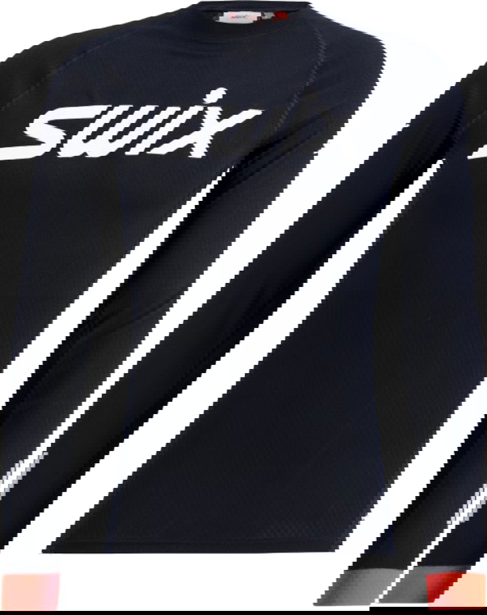 Тениска SWIX SWIX Roadline RaceX Long Sleeve Shirt Черно | 10007-23-10071, 1