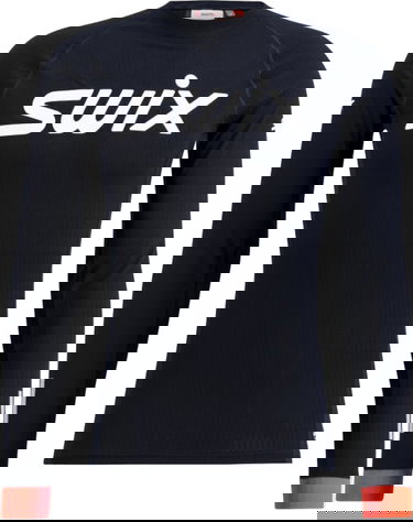 Тениска SWIX SWIX Roadline RaceX Long Sleeve Shirt Черно | 10007-23-10071, 1
