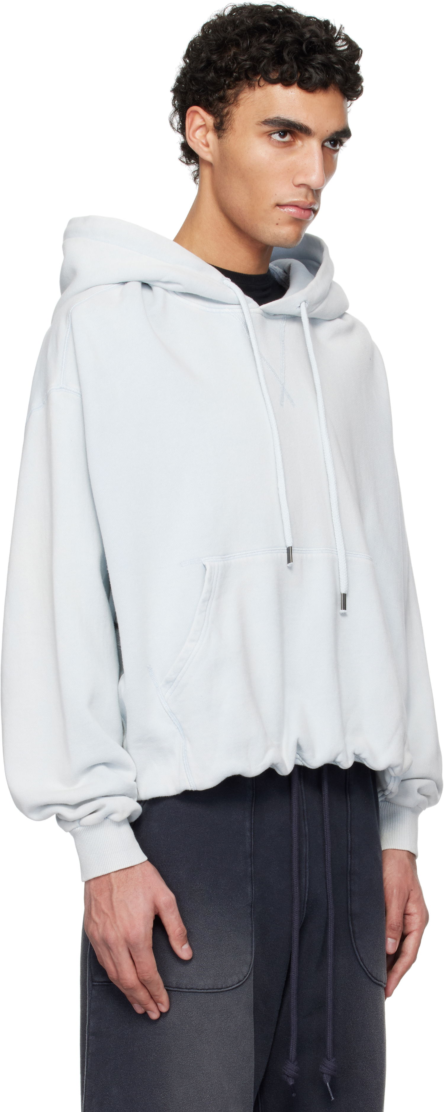 Суитчър R13 R13 Balloon Popover Hoodie Синьо | R13MK215-001BE, 1