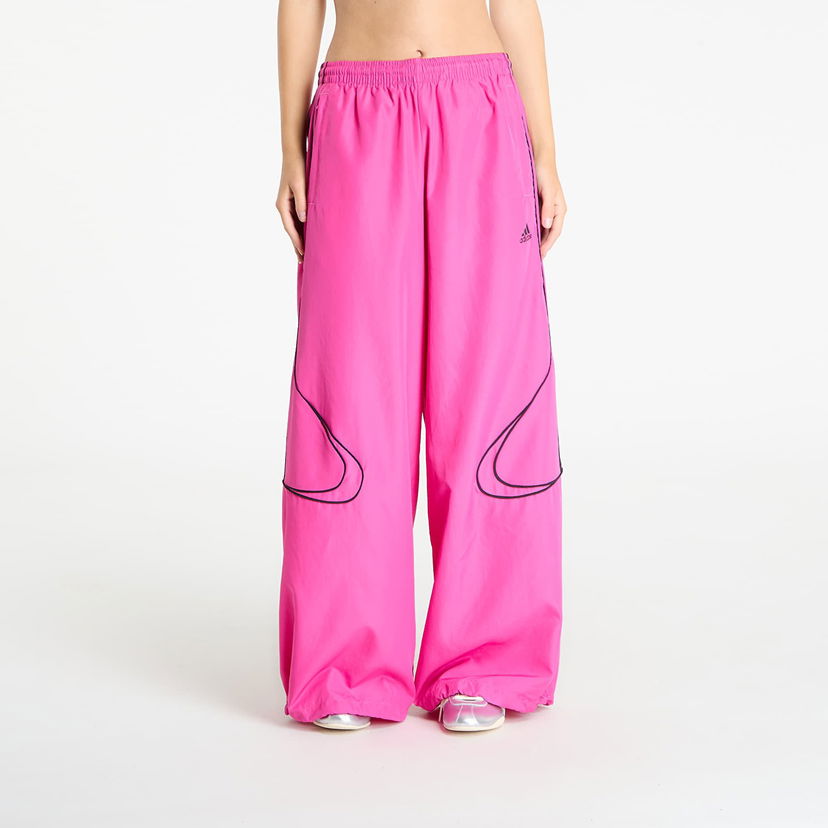 Панталони adidas Originals Teamgeist Adicolor Oversized Woven Track Pants Розово | JV7481
