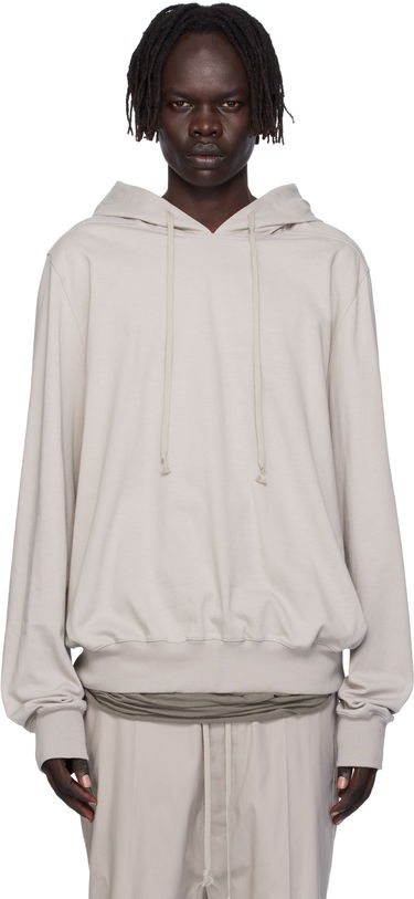 Суитчър Rick Owens Rick Owens Concordians Heavy Jersey Hoodie Бежово | RU02E1281 BA, 0