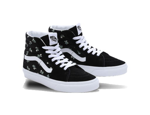 Скеитбординг Vans Chaussures Floral Sk8-hi Черно | VN0007NSBLA