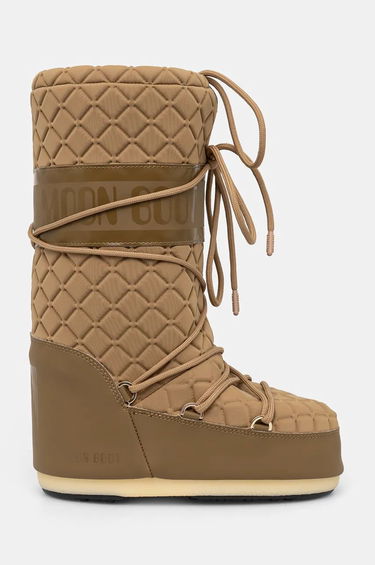 Кецове и обувки Moon Boot MB ICON QUILT Boots Кафяво | 80D1402930.M013, 0