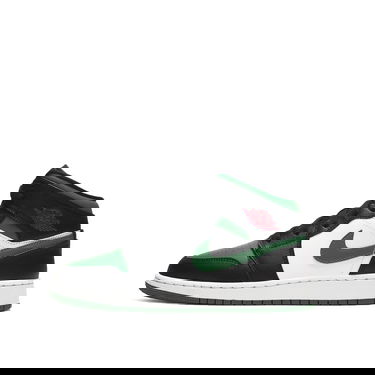 Кецове и обувки Jordan Air Jordan 1 Mid "Black Pine Green" GS Зелено | 554725-067, 3