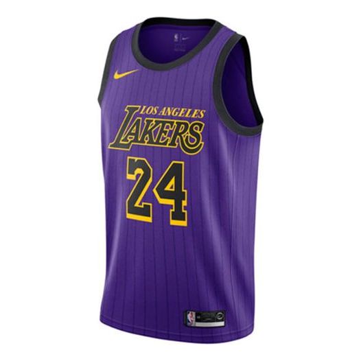 Фланелка Nike Lakers City Edition Kobe Bryant Swingman Jersey Лилаво | AV4270-505