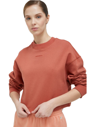 Суитчър New Balance Crewneck Sweatshirt Червено | WT23555MHY