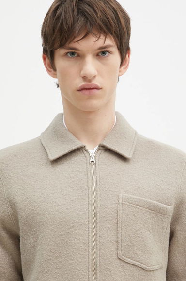 Wool Shirt Jacket, 3