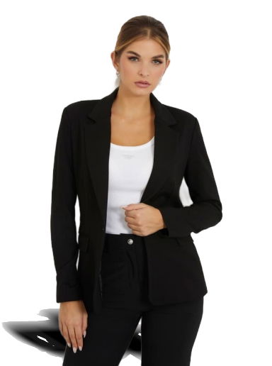 Яке GUESS Slim Fit Blazer Черно | W4RN33KBJP2