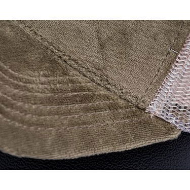 Шапка с козирка Von Dutch Kent Trucker Velvet Khaki/Sand Зелено | VD7030163, 4