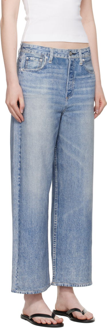 Дънки rag & bone rag & bone Miramar Andi Wide Leg Jeans Синьо | WCW25P70028202, 1