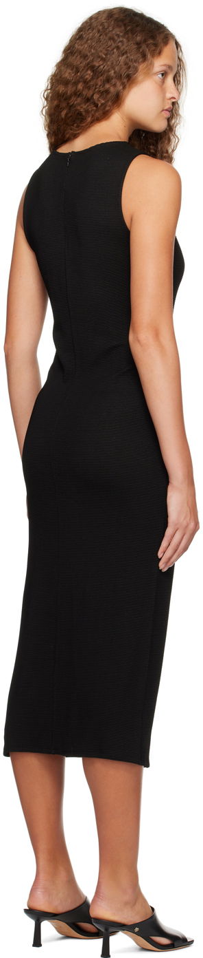 Pокля Anine Bing Anine Bing Savannah Midi Dress Черно | A-02-1170-007, 2