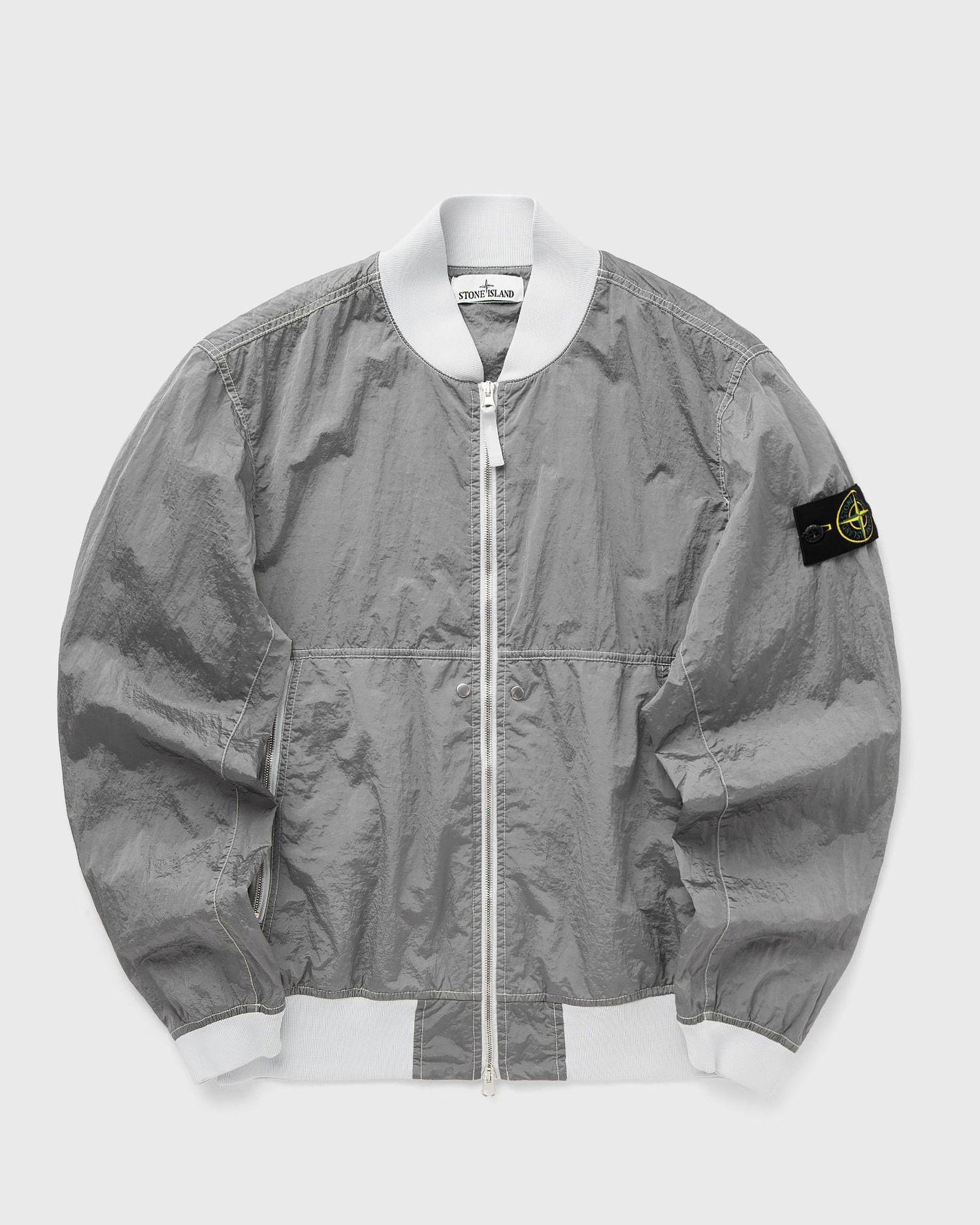 Яке бомбър Stone Island Stone Island Nylon Metal Bomber Jacket Сиво | K1S154100019S0020.V0061, 0