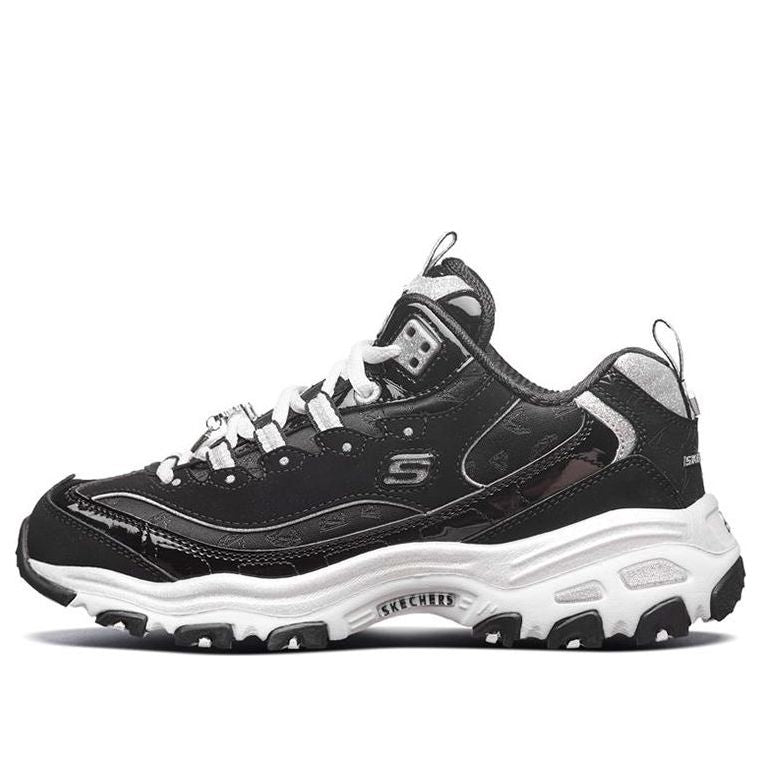Кецове и обувки Skechers D'Lites Черно | 12242-BKW