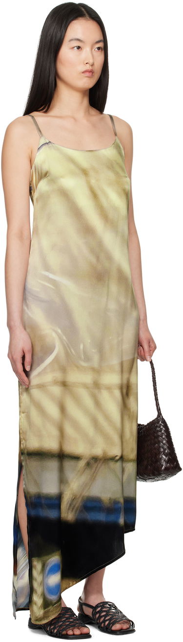 Pокля Serapis Serapis Draped Tarp Silk Maxi Dress Многоцветен | SS25_SD_3, 1