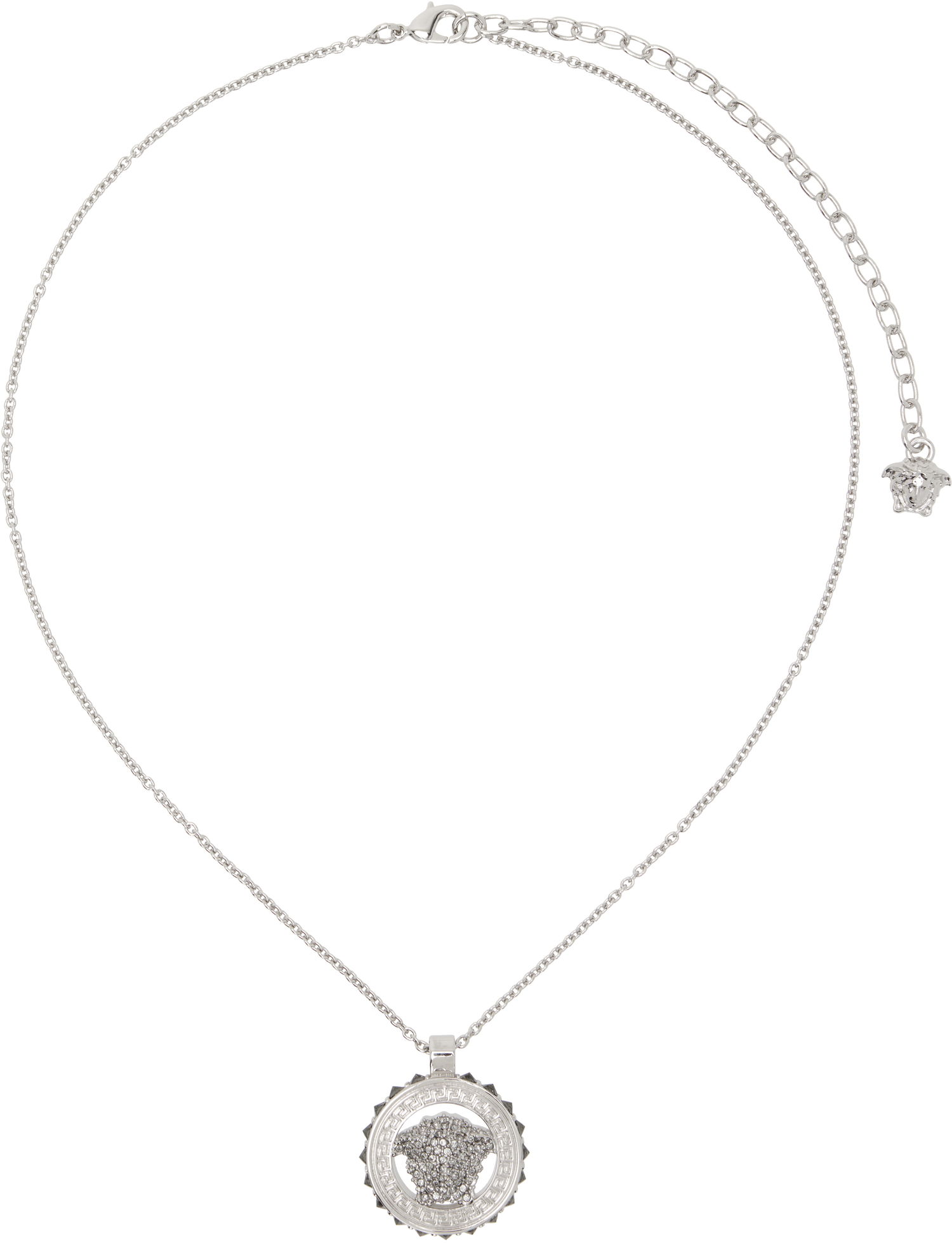 Колие Versace Versace Crystal Medusa '95 Pendant Necklace Металик | 1017809_1A00621, 0