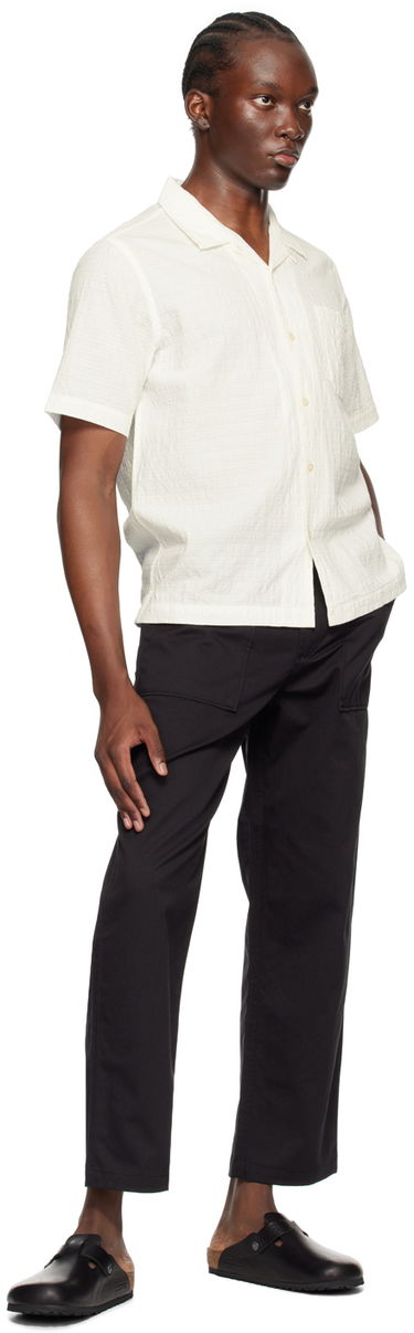 Риза Universal Works Universal Works Road Shirt Бяло | P3071, 3