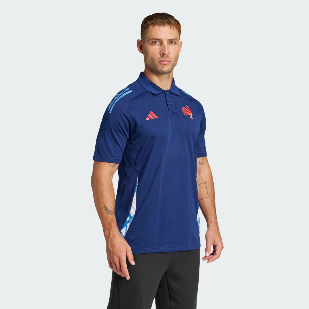 Поло тениска adidas Performance Training Polo Shirt Синьо | JD4125, 1