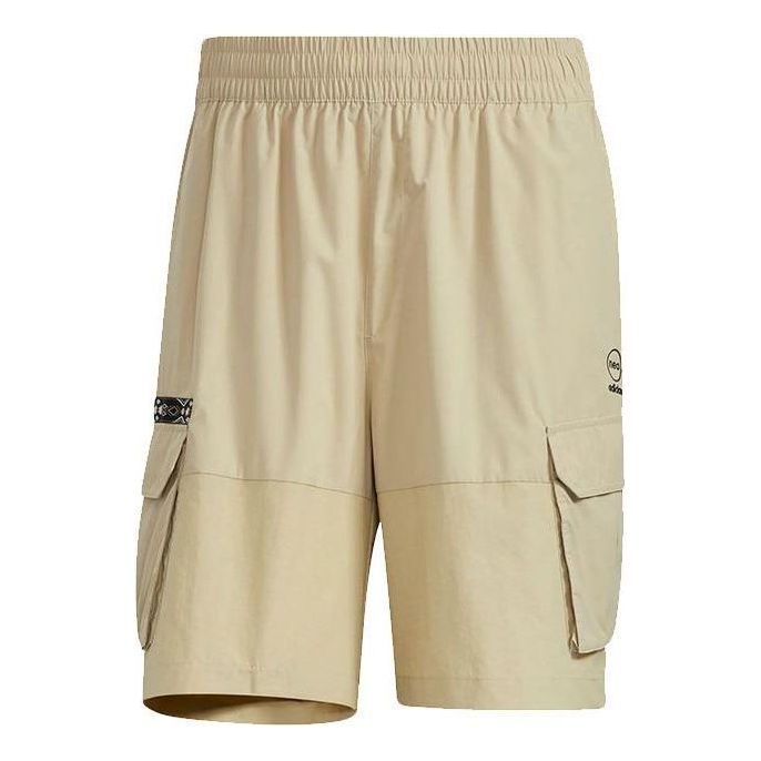 Къси панталони adidas Originals Neo Athleisure Cargo Shorts Бежово | HC9743