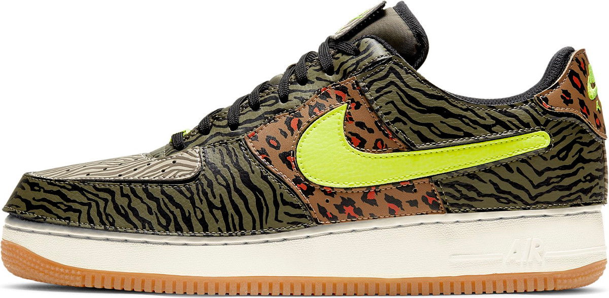 Кецове и обувки Nike Air Force 1/1 "Animal Print" Зелено | dm5329-200, 0