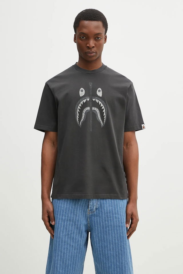 Garment Dye Shark Relaxed Fit T-shirt
