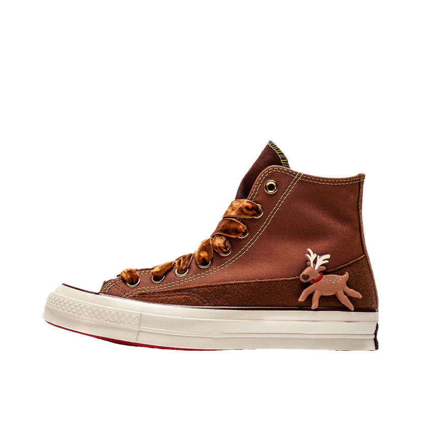 Кецове и обувки Converse Chuck Taylor All Star 70 Hi "Christmas Pack Reindeer" Кафяво | A07979C