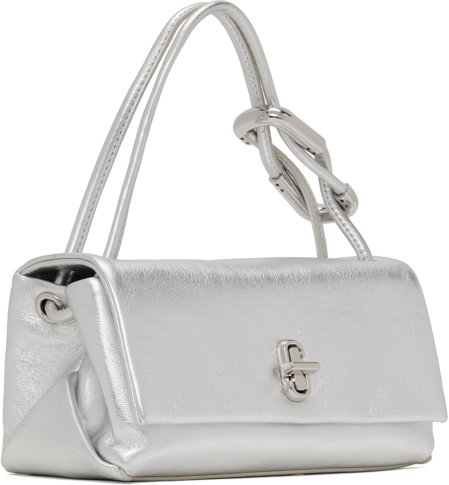 Дамска чанта Marc Jacobs Marc Jacobs 'The Metallic Mini Dual' Shoulder Bag Металик | 2R4HSH016H02, 1