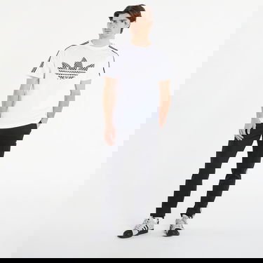 Тениска adidas Originals Monogram Infill 3-Stripes T-Shirt Бяло | KD1360, 3