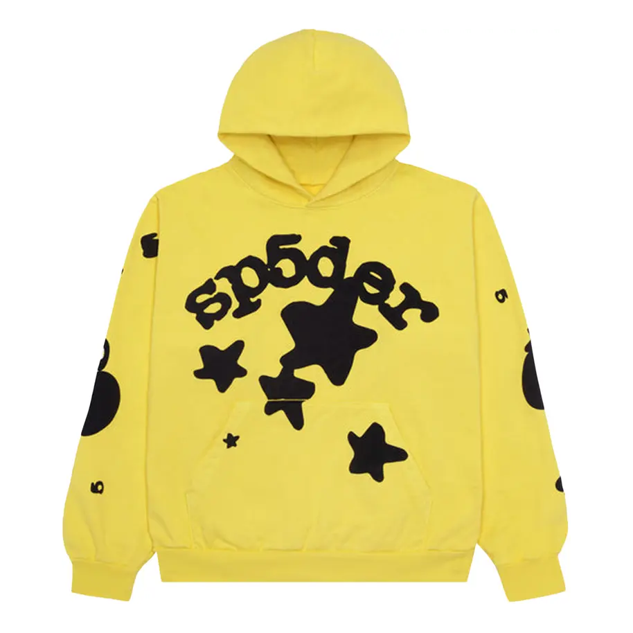 Суитчър Sp5der Sp5der Beluga Hoodie Жълто | 2406-1SS230106BH-GOLD, 0