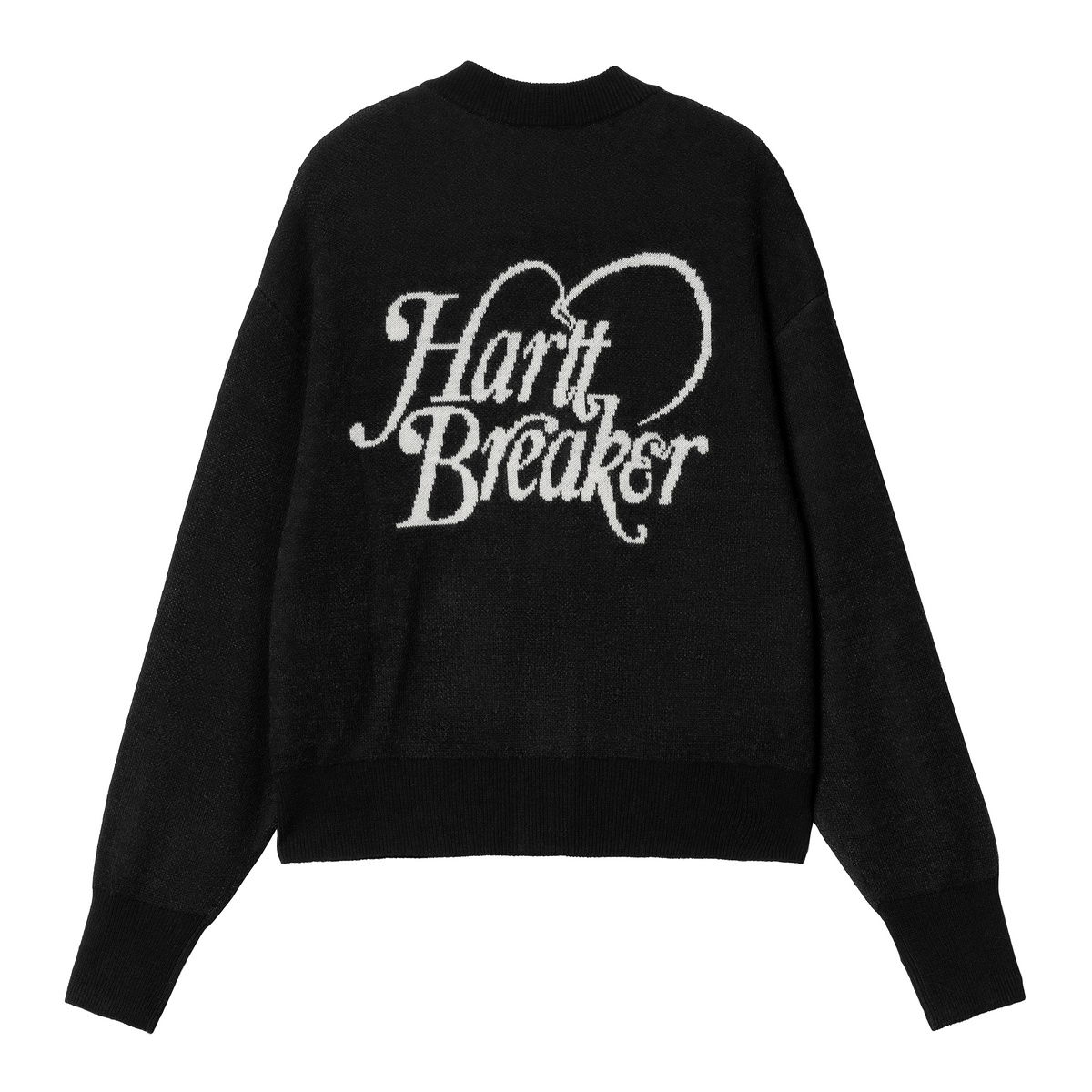 Пуловер Carhartt WIP Black Harttbreaker Cardigan Черно | I034390_9, 1