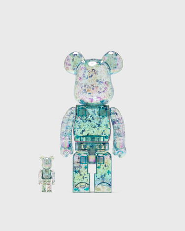 Колекционерско Medicom Toy ANEVER VERSION 3 100% & 400% BE@RBRICK Set Тюркоазено | MED1683, 1
