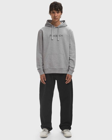 Суитчър JW Anderson JW Anderson Logo Embroidery Hoodie Сиво | JW0214-PG1632-907, 1