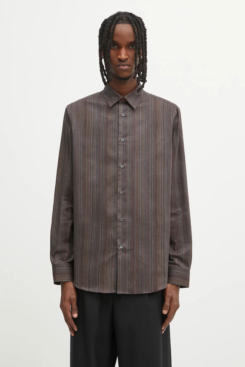 Риза Paul Smith Paul Smith Striped Shirt with Classic Collar, Regular Fit Многоцветен | M1R.901U.T02794