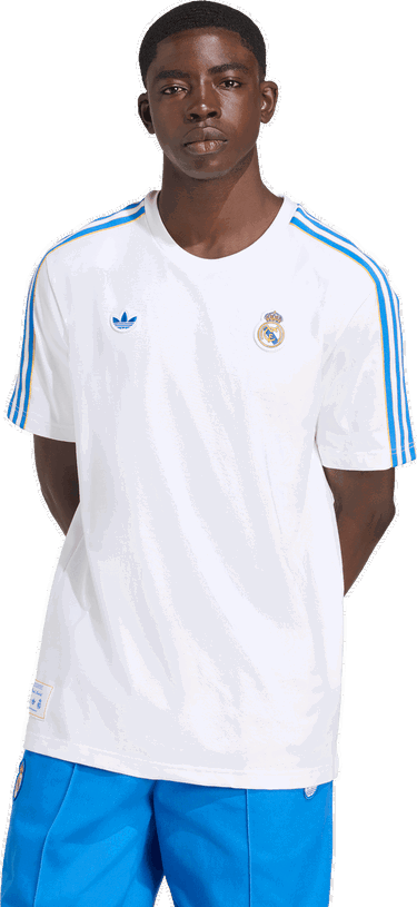 Тениска adidas Originals Real Madrid Icon T-Shirt Бяло | jn3064, 4
