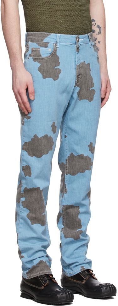 Дънки Coperni Straight-Leg Jeans Синьо | COPRS22P14203MEN, 1