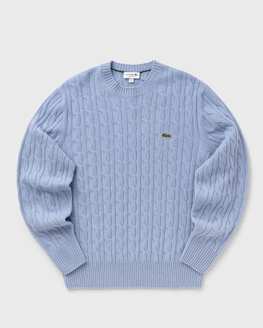 Пуловер Lacoste Lacoste Cable Knit Sweater Синьо | AH2924-HBP, 1
