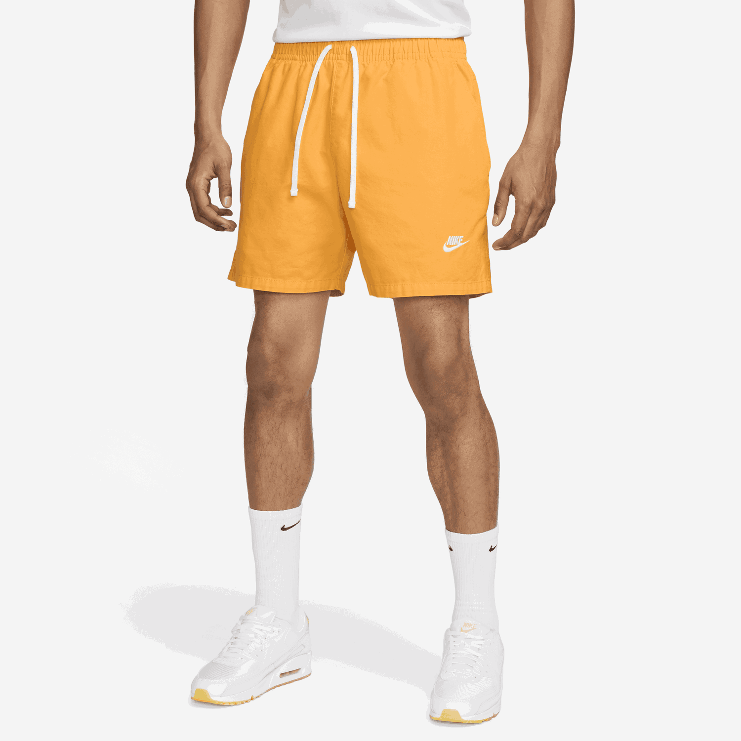 Къси панталони Nike Club Woven Washed Flow Shorts Оранжево
 | DX0619-717, 0