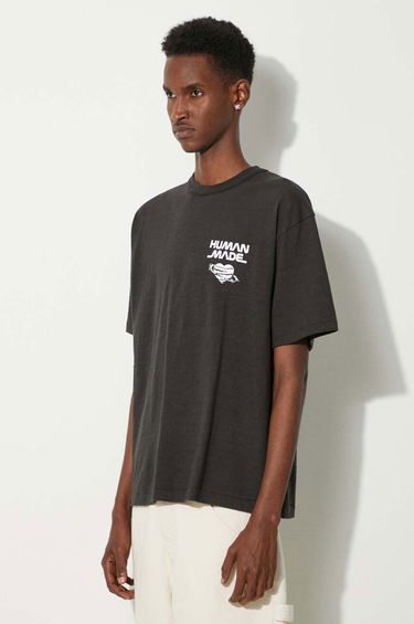 Тениска Human Made Graphic Print T-Shirt Черно | HM27TE011, 3