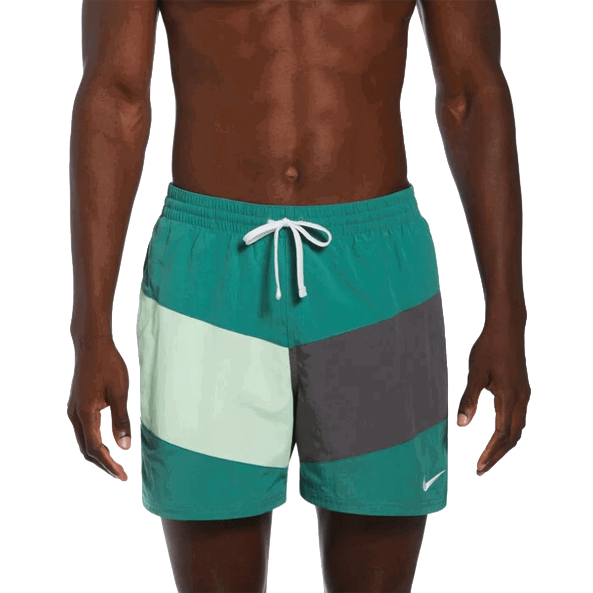 Бански Nike Nike Vortex Colorblock Swim Trunks Зелено | NESSE508-302, 0