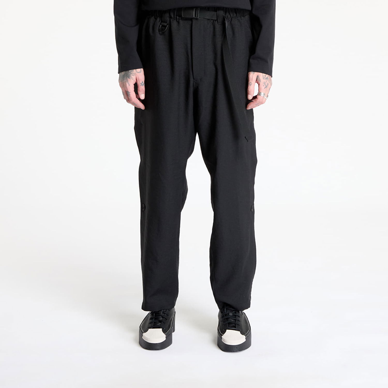 Карго панталони Y-3 Sport Uniform Black Trousers Черно | JN7035, 0