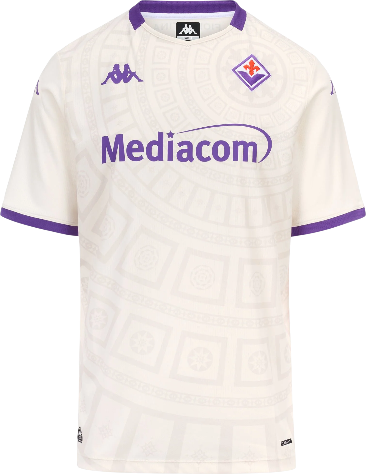 Фланелка Kappa Kappa Fiorentina Away Jersey 2025/26 Бяло | 38234zw-a08, 0