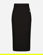 Milano Rib Midi Pencil Skirt