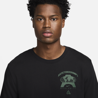 Тениска Nike M90 Giannis Черно | FV8408-010, 4