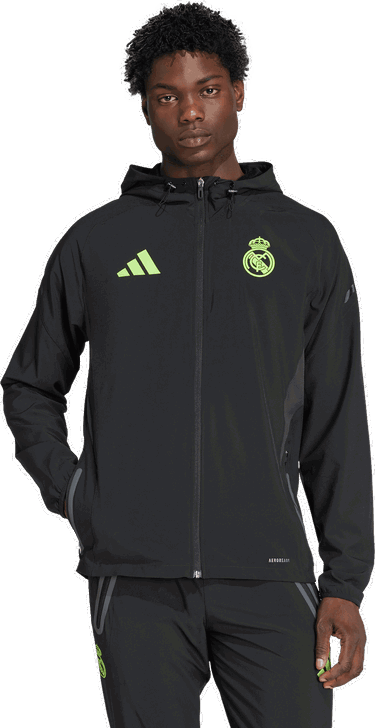 Яке adidas Performance Real Madrid Tiro 25 Pro Vis Tech Travel Jacket Черно | JV5324, 4