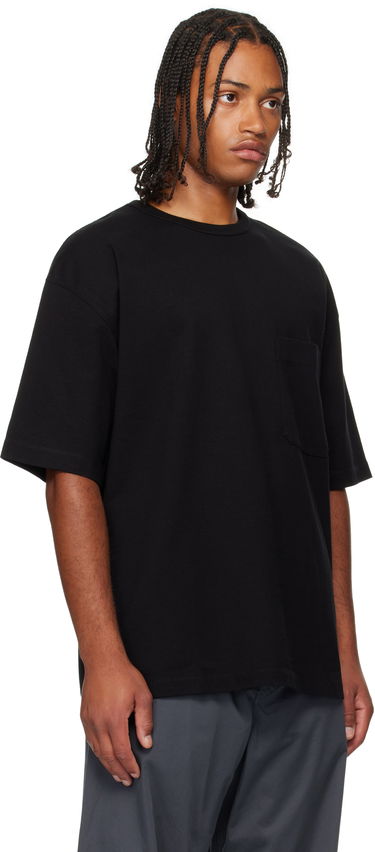 Тениска LEMAIRE Boxy Short Sleeve T-shirt with Chest Pocket Черно | TO1382 LJ1022, 1
