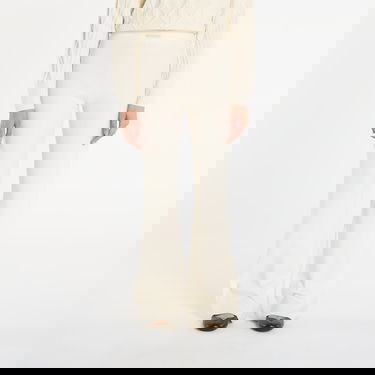 Спортни панталони GUESS Flaminia Ribbed Flare Pants Sw Cream Бежово | V5BB08Z3JD2-G047, 0