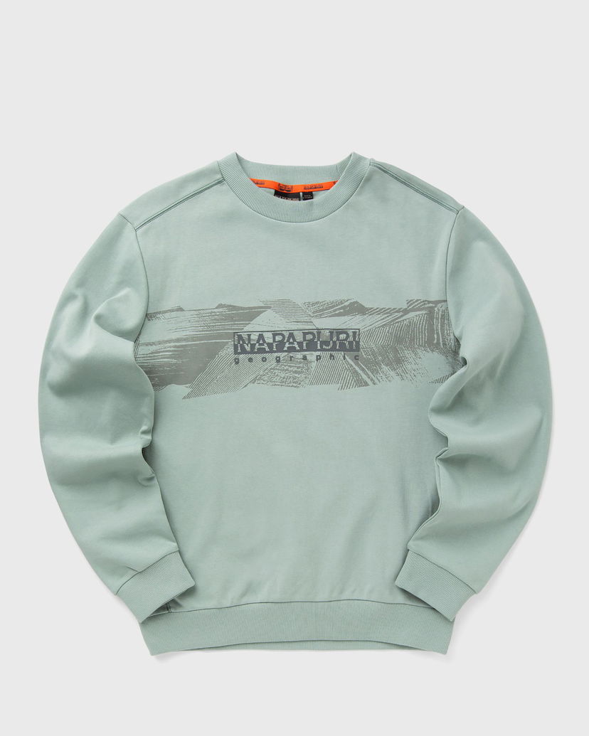 Пуловер Napapijri B-Vanni Sweatshirt Зелено | NP0A4IC8G1X1